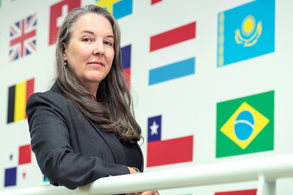 Monica Eppinger at SLU's Center for Global Citizenship Monica Eppinger at SLU's Center for Global Citizenship