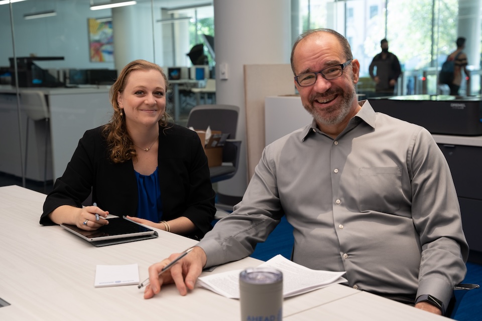 AHEAD Staff at Meeting