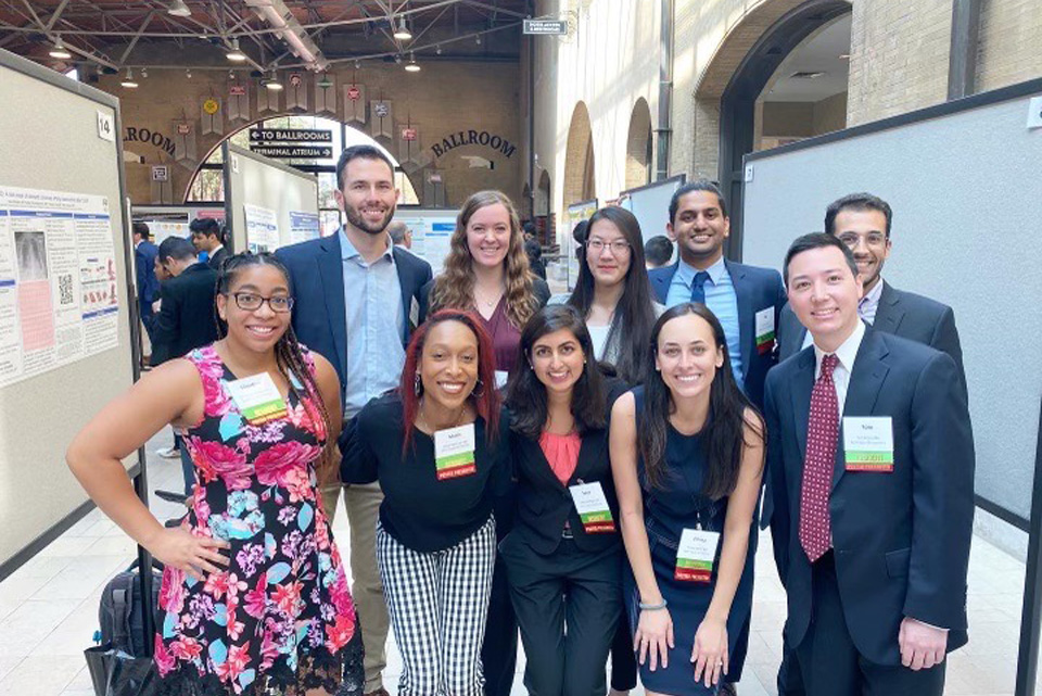 Internal medicine residents Group of residents a part of the assist program